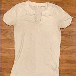 J. Crew 100% Cotton Embellished Tee